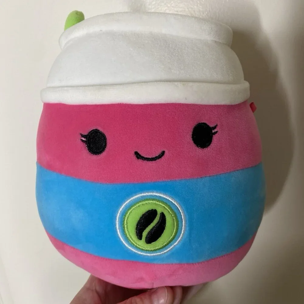 Squishmallow Limra the Latte 7" - NEON JUNK FOOD SQUAD 2023 (First to Market) - Picture 6 of 10